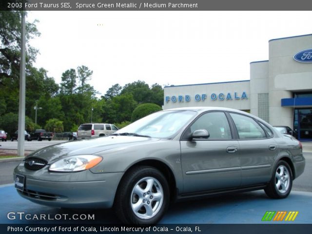 2003 Ford Taurus SES in Spruce Green Metallic