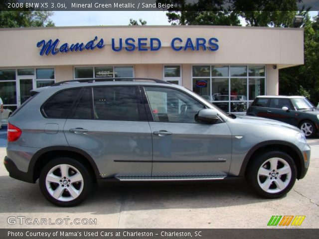 2008 BMW X5 3.0si in Mineral Green Metallic