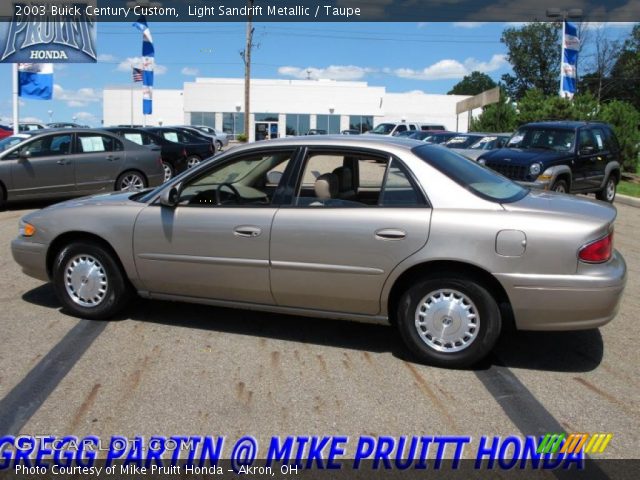 2003 Buick Century Custom in Light Sandrift Metallic