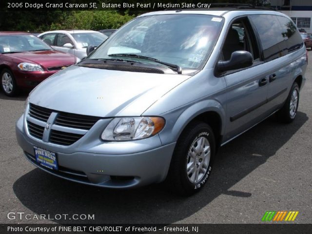 2006 Dodge Grand Caravan SE in Butane Blue Pearl