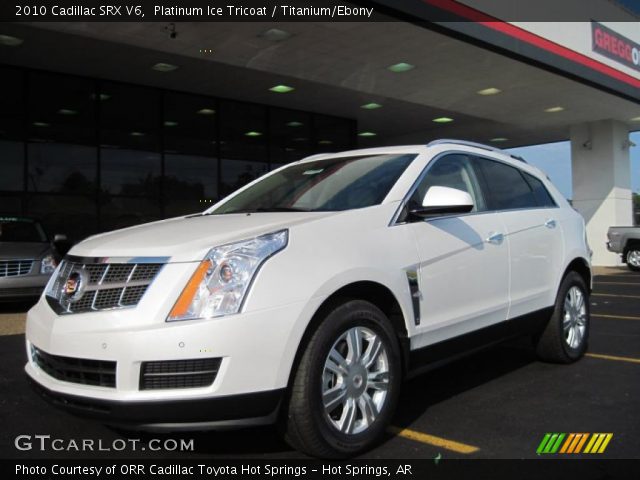 2010 Cadillac SRX V6 in Platinum Ice Tricoat