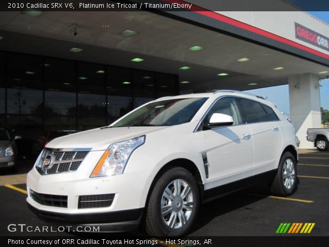 2010 Cadillac SRX V6 in Platinum Ice Tricoat