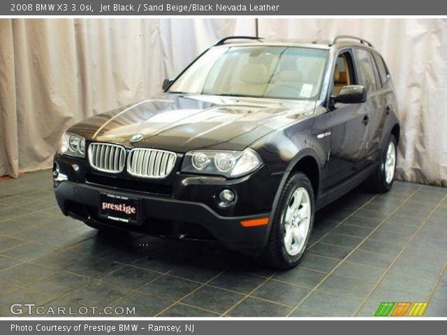 2008 BMW X3 3.0si in Jet Black