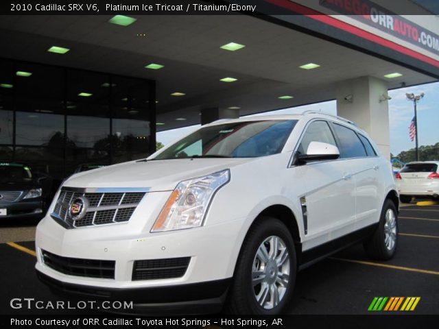 2010 Cadillac SRX V6 in Platinum Ice Tricoat