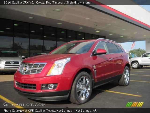 2010 Cadillac SRX V6 in Crystal Red Tintcoat