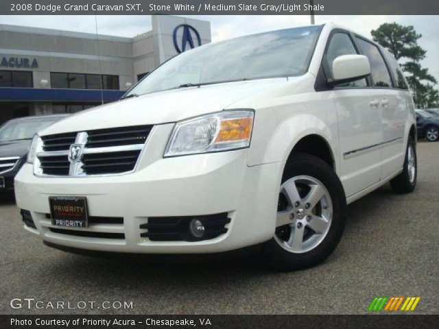 2008 Dodge Grand Caravan SXT in Stone White
