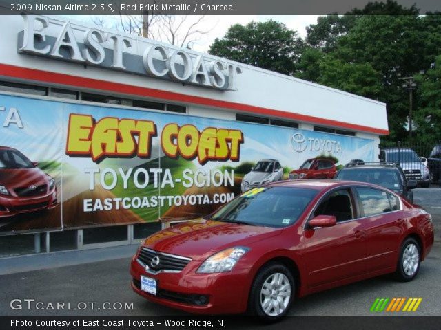 2009 Nissan Altima 2.5 S in Red Brick Metallic