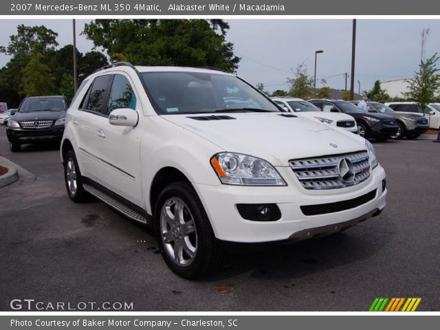 2007 Mercedes-Benz ML 350 4Matic in Alabaster White