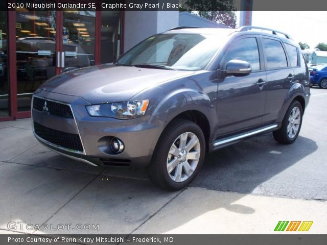 2010 Mitsubishi Outlander SE in Graphite Gray Pearl