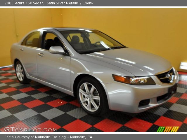 2005 Acura TSX Sedan in Satin Silver Metallic