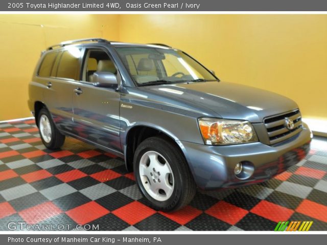 2005 Toyota Highlander Limited 4WD in Oasis Green Pearl