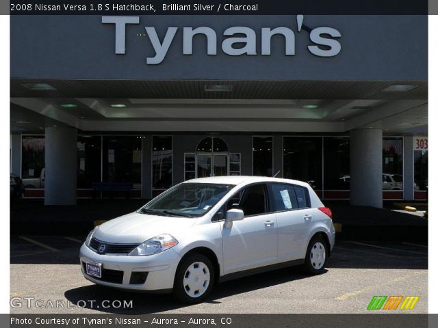 2008 Nissan Versa 1.8 S Hatchback in Brilliant Silver