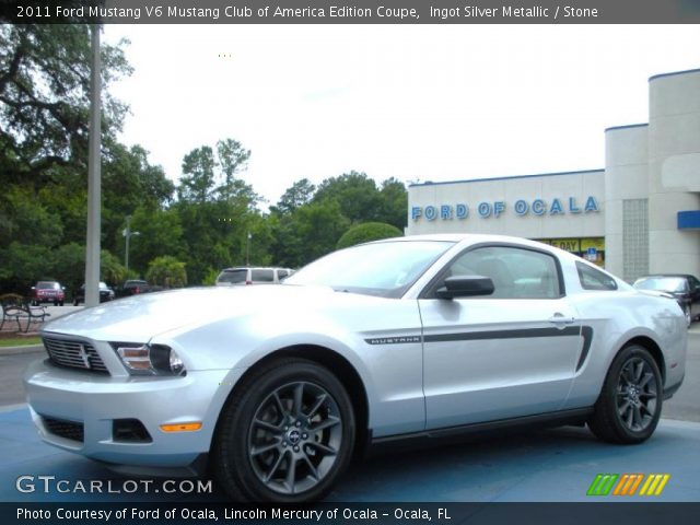 2011 Ford Mustang V6 Mustang Club of America Edition Coupe in Ingot Silver Metallic