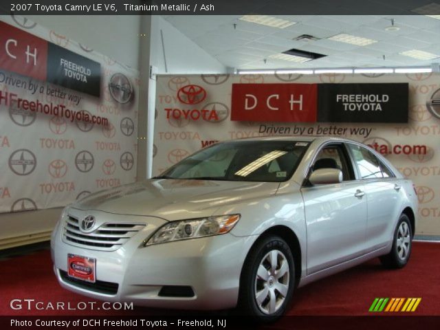 2007 Toyota Camry LE V6 in Titanium Metallic