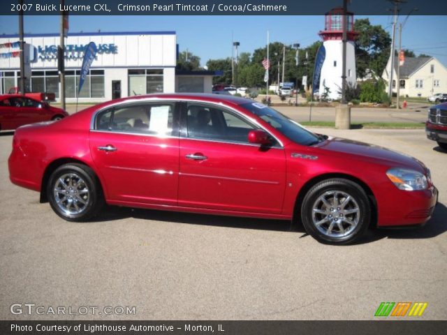 2007 Buick Lucerne CXL in Crimson Pearl Tintcoat