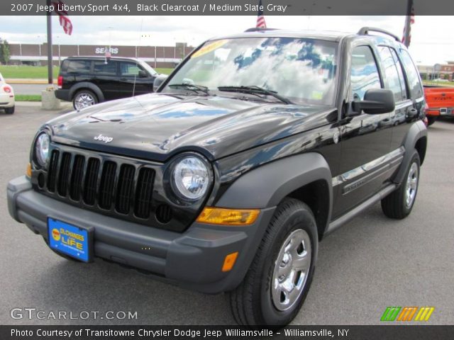 2007 Jeep Liberty Sport 4x4 in Black Clearcoat