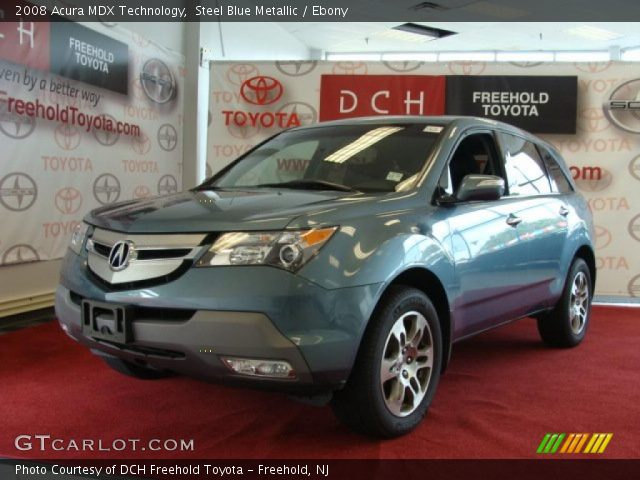 2008 Acura MDX Technology in Steel Blue Metallic
