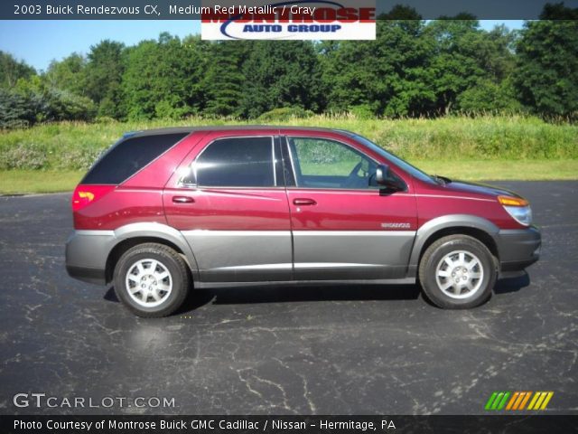 2003 Buick Rendezvous CX in Medium Red Metallic