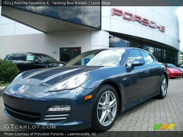 2011 Porsche Panamera 4 in Yachting Blue Metallic