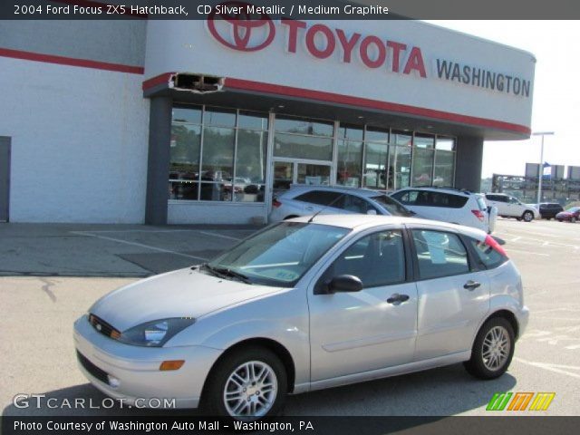 2004 Ford Focus ZX5 Hatchback in CD Silver Metallic