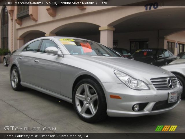 2008 Mercedes-Benz CLS 550 in Iridium Silver Metallic