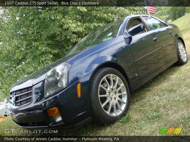 2007 Cadillac CTS Sport Sedan in Blue Chip