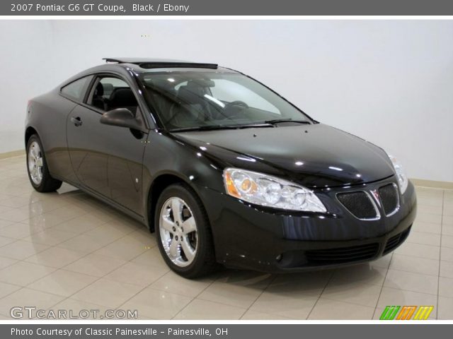 2007 Pontiac G6 GT Coupe in Black