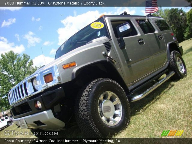 2008 Hummer H2 SUV in Graystone Metallic