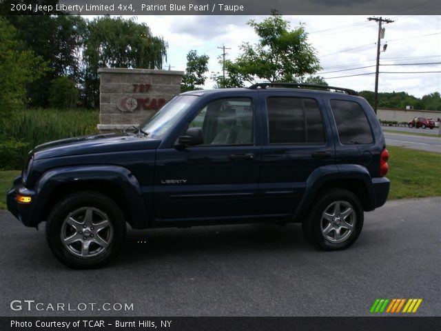 2004 Jeep Liberty Limited 4x4 in Patriot Blue Pearl
