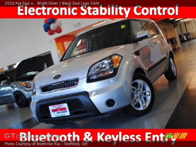 2010 Kia Soul + in Bright Silver