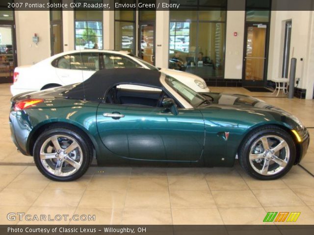 2007 Pontiac Solstice GXP Roadster in Envious Green