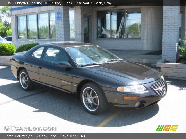 1999 Chrysler Sebring LXi Coupe in Black Clearcoat