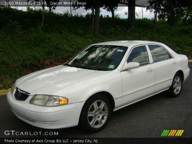 2002 Mazda 626 ES V6 in Glacier White