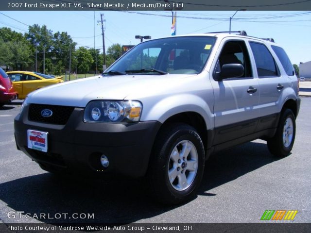 2007 Ford Escape XLT V6 in Silver Metallic