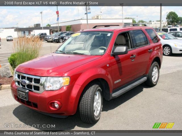 2008 Ford Escape XLT V6 4WD in Redfire Metallic