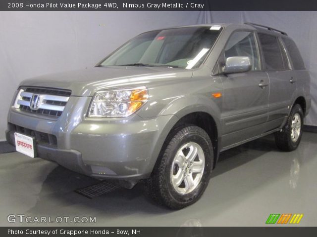 2008 Honda Pilot Value Package 4WD in Nimbus Gray Metallic