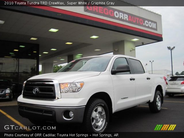 2010 Toyota Tundra TRD CrewMax in Super White