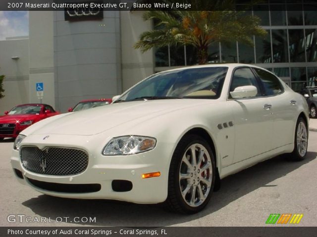 2007 Maserati Quattroporte Executive GT in Bianco White