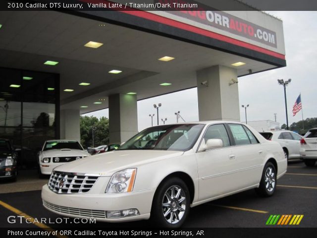 2010 Cadillac DTS Luxury in Vanilla Latte