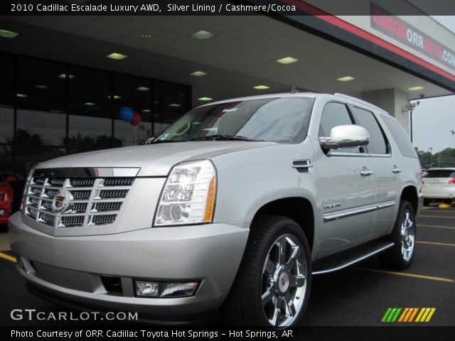 2010 Cadillac Escalade Luxury AWD in Silver Lining