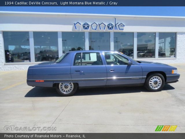 1994 Cadillac DeVille Concours in Light Montana Blue Metallic