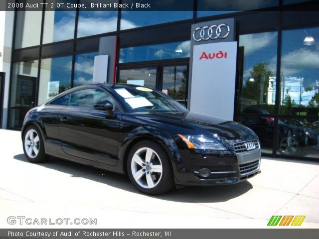 2008 Audi TT 2.0T Coupe in Brilliant Black