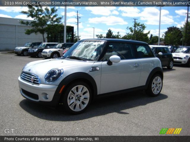 2010 Mini Cooper Camden 50th Anniversary Hardtop in White Silver Metallic