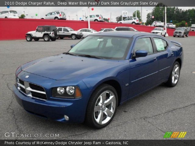 2010 Dodge Charger Rallye in Deep Water Blue Pearl