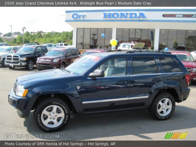 2006 Jeep Grand Cherokee Limited 4x4 in Midnight Blue Pearl