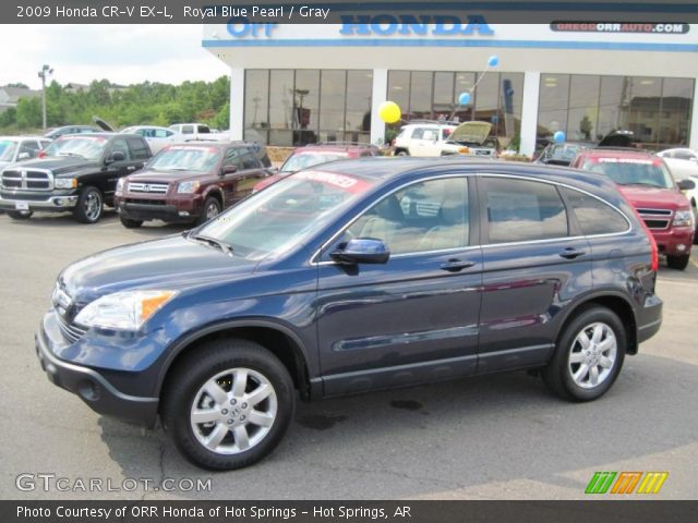 2009 Honda CR-V EX-L in Royal Blue Pearl