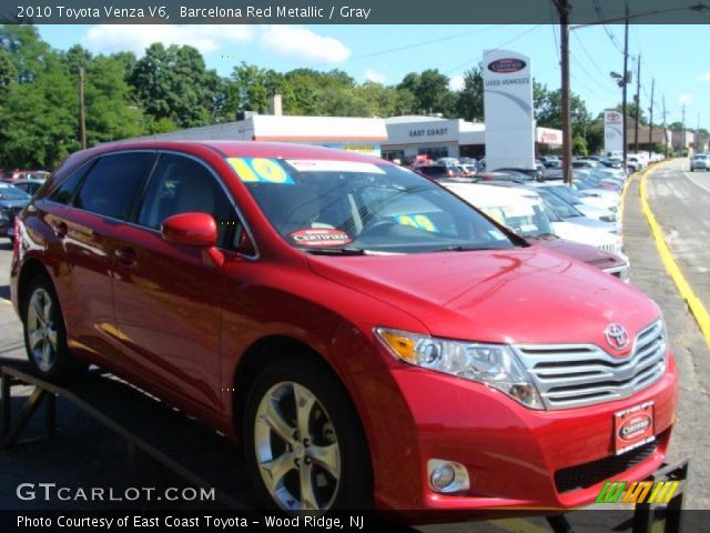 2010 Toyota Venza V6 in Barcelona Red Metallic