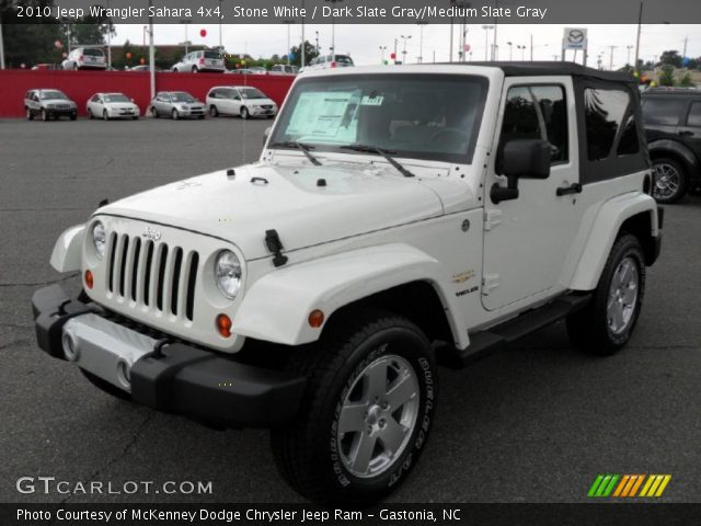 2010 Jeep Wrangler Sahara 4x4 in Stone White