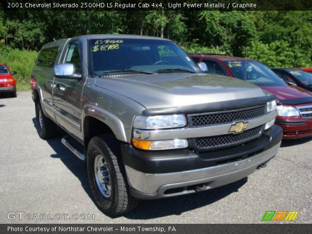 2001 Chevrolet Silverado 2500HD LS Regular Cab 4x4 in Light Pewter Metallic
