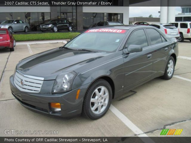 2007 Cadillac CTS Sedan in Thunder Gray Chromaflair